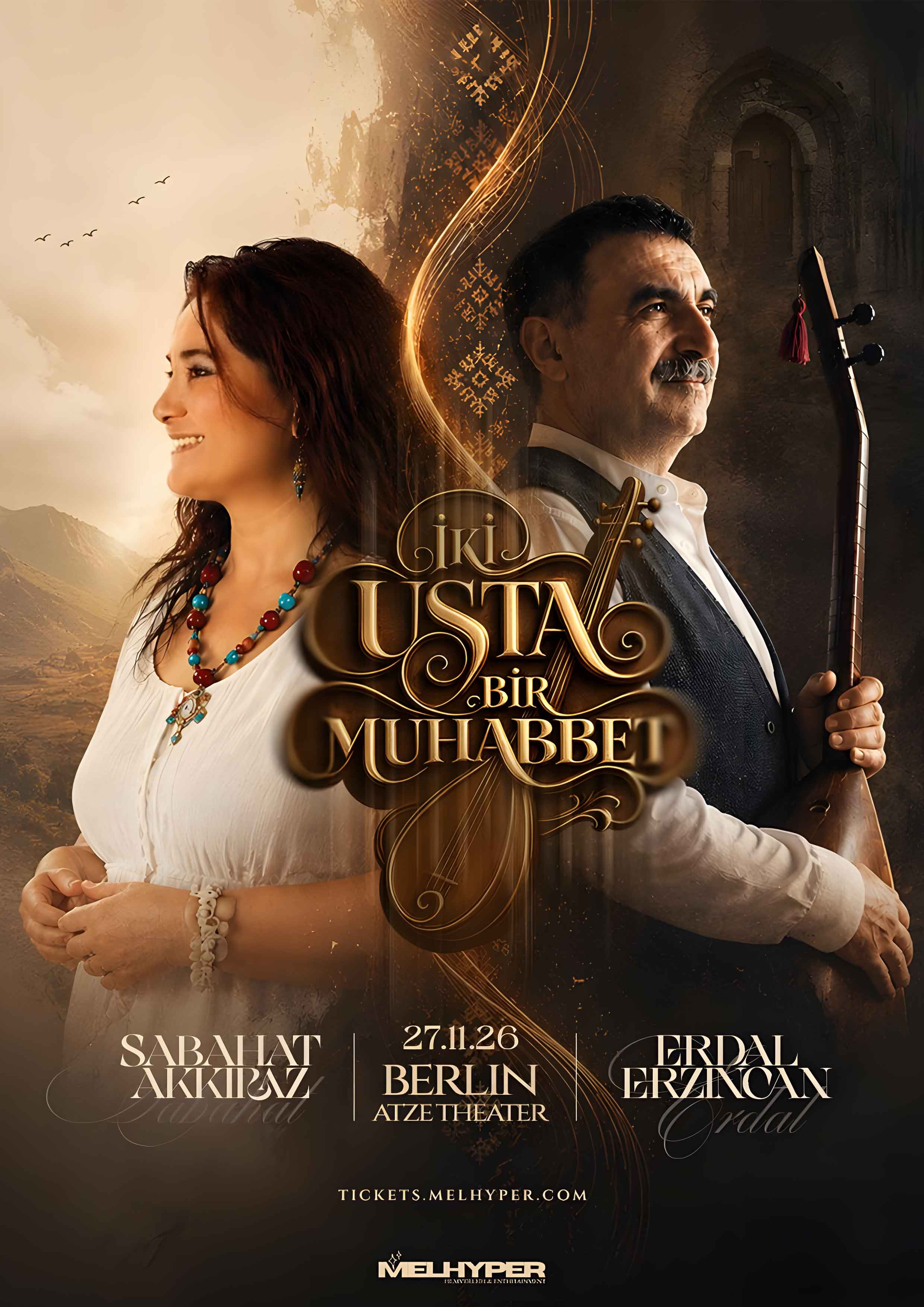 Erdal Erzincan ve Sabahat Akkiraz